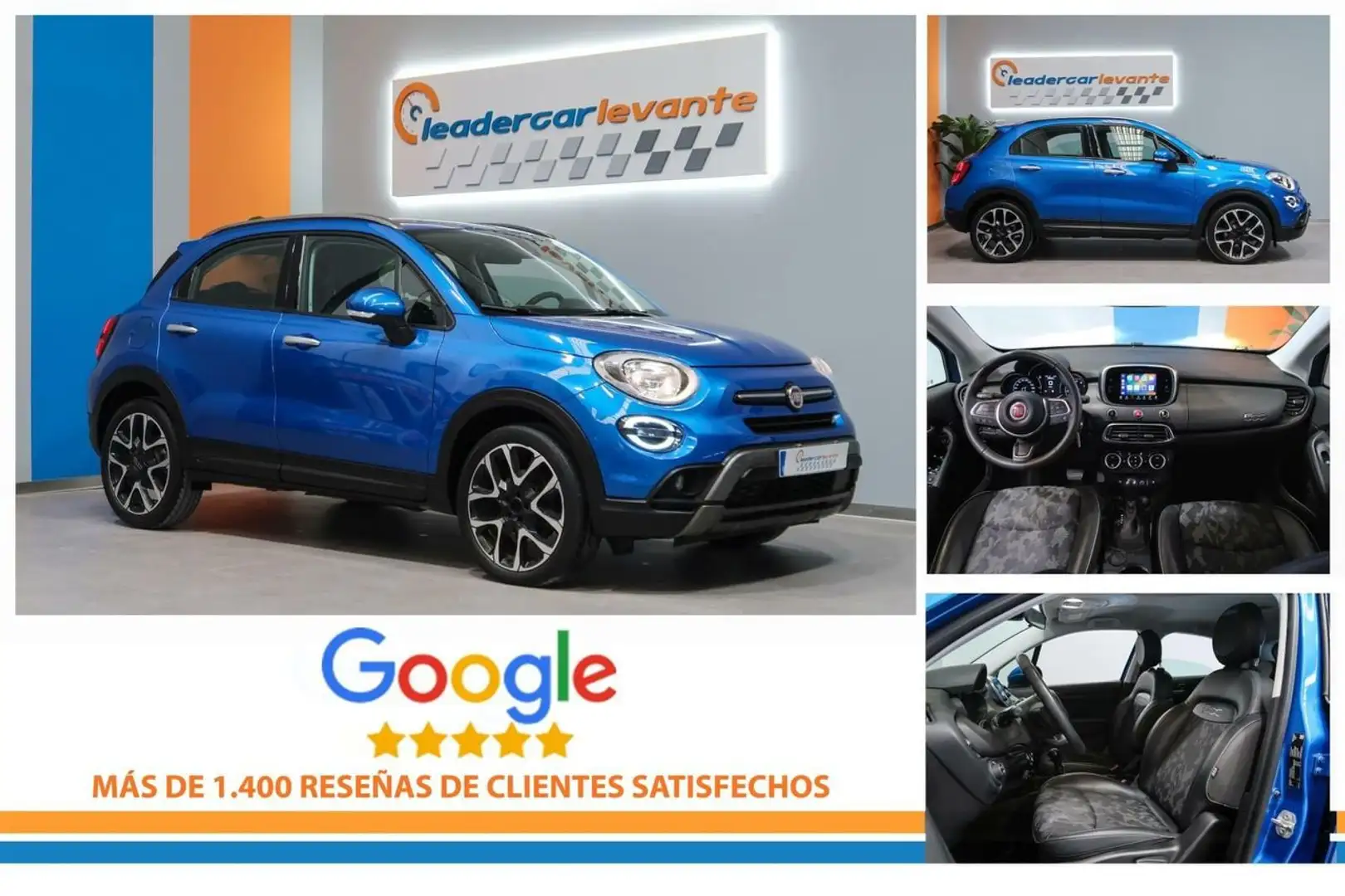 Fiat 500X S5 CROSS 1.3 T4 150CV DCT Azul - 2