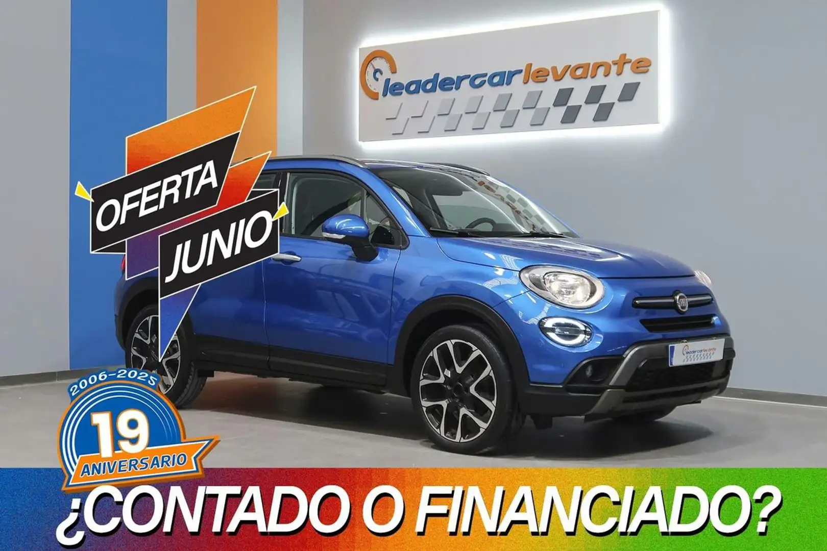 Fiat 500X S5 CROSS 1.3 T4 150CV DCT Azul - 1