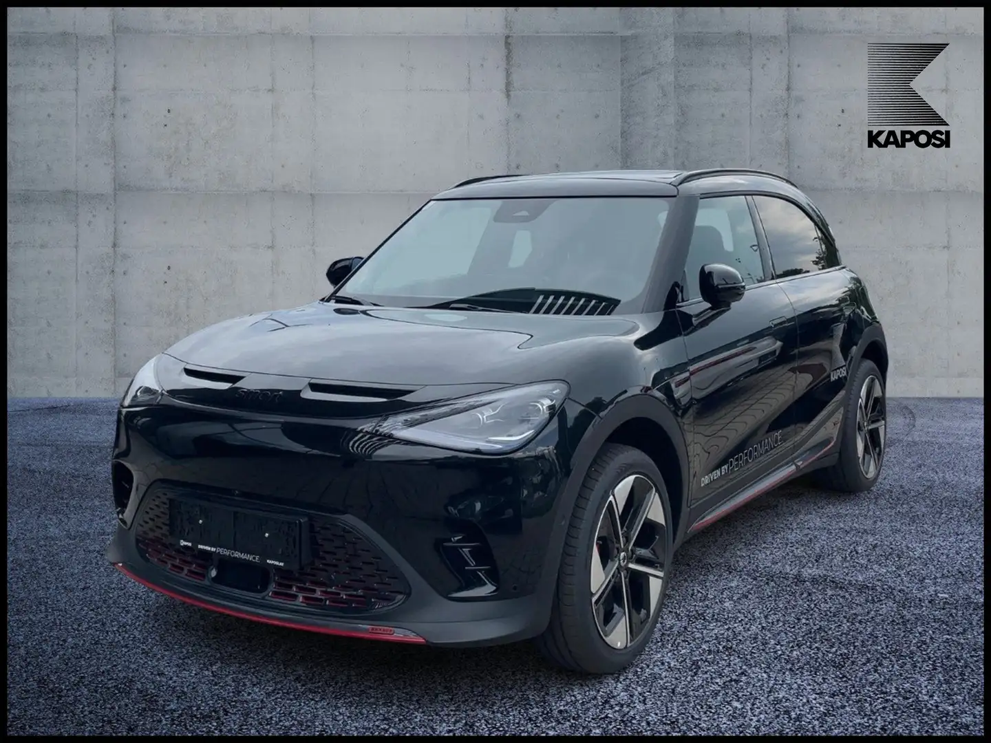 smart #1 brabus Ambi DAB AUT Schwarz - 1