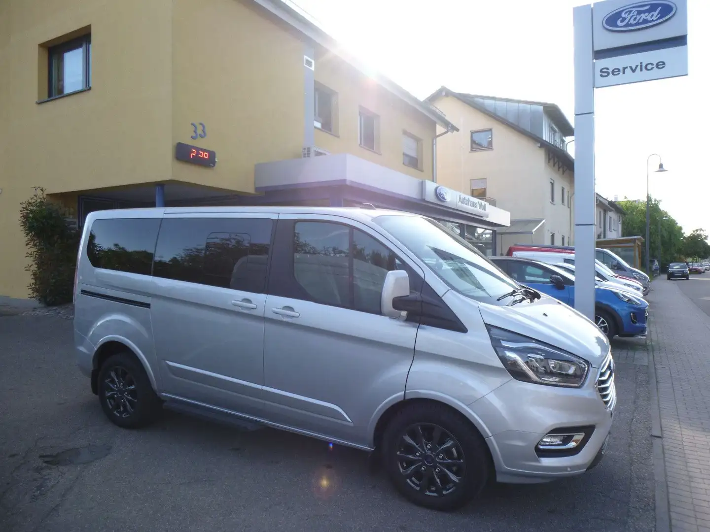 Ford Tourneo Custom L1 Titanium X MHEV iACC FGS -30% Silber - 2