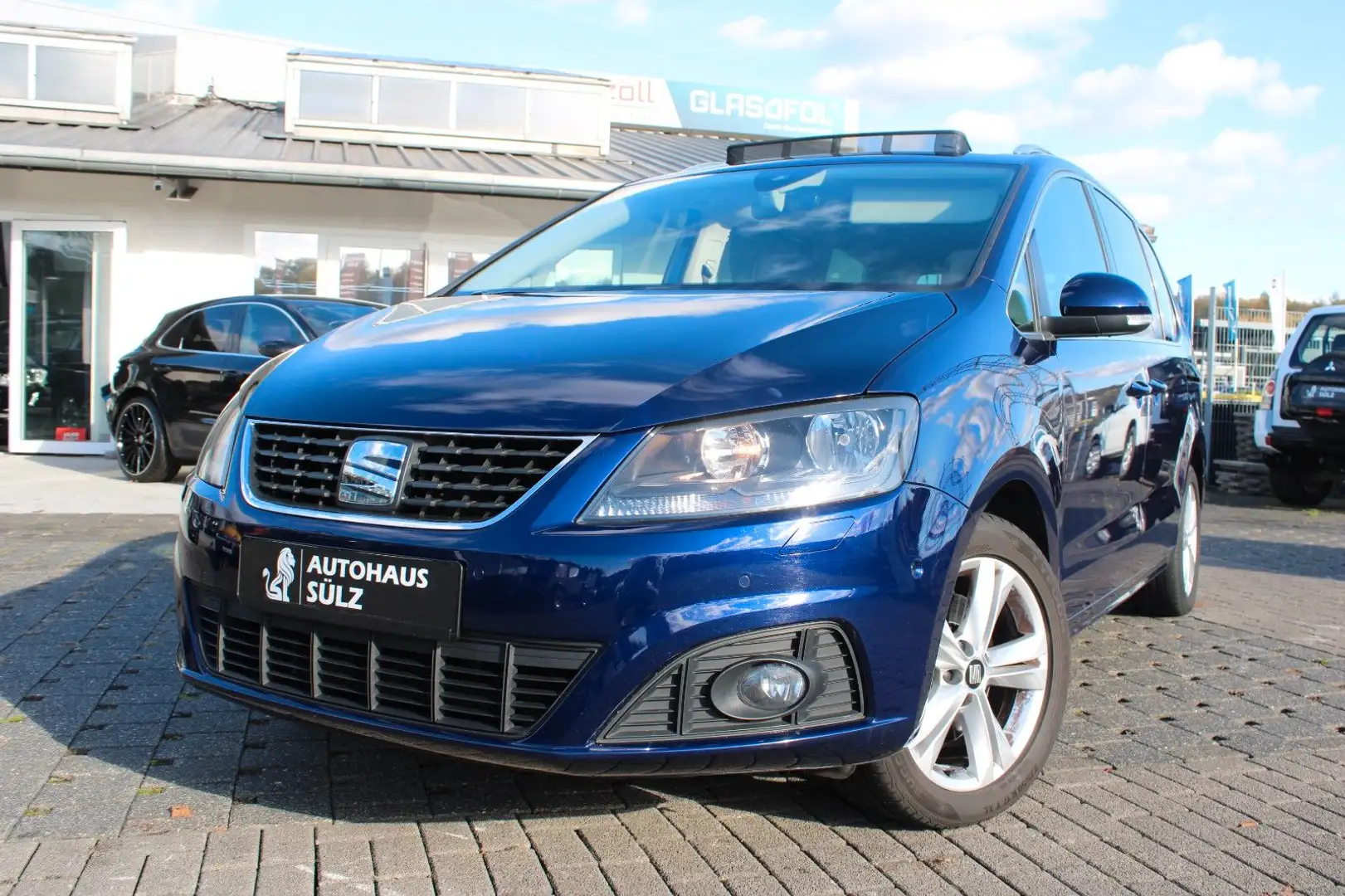 SEAT Alhambra 1.4TSI  Xcellence/Auto./Leder/7-Sitzer Blau - 2