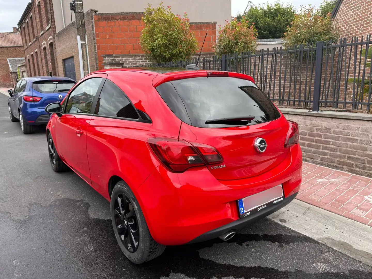 Opel Corsa-e Black Edition Rouge - 2