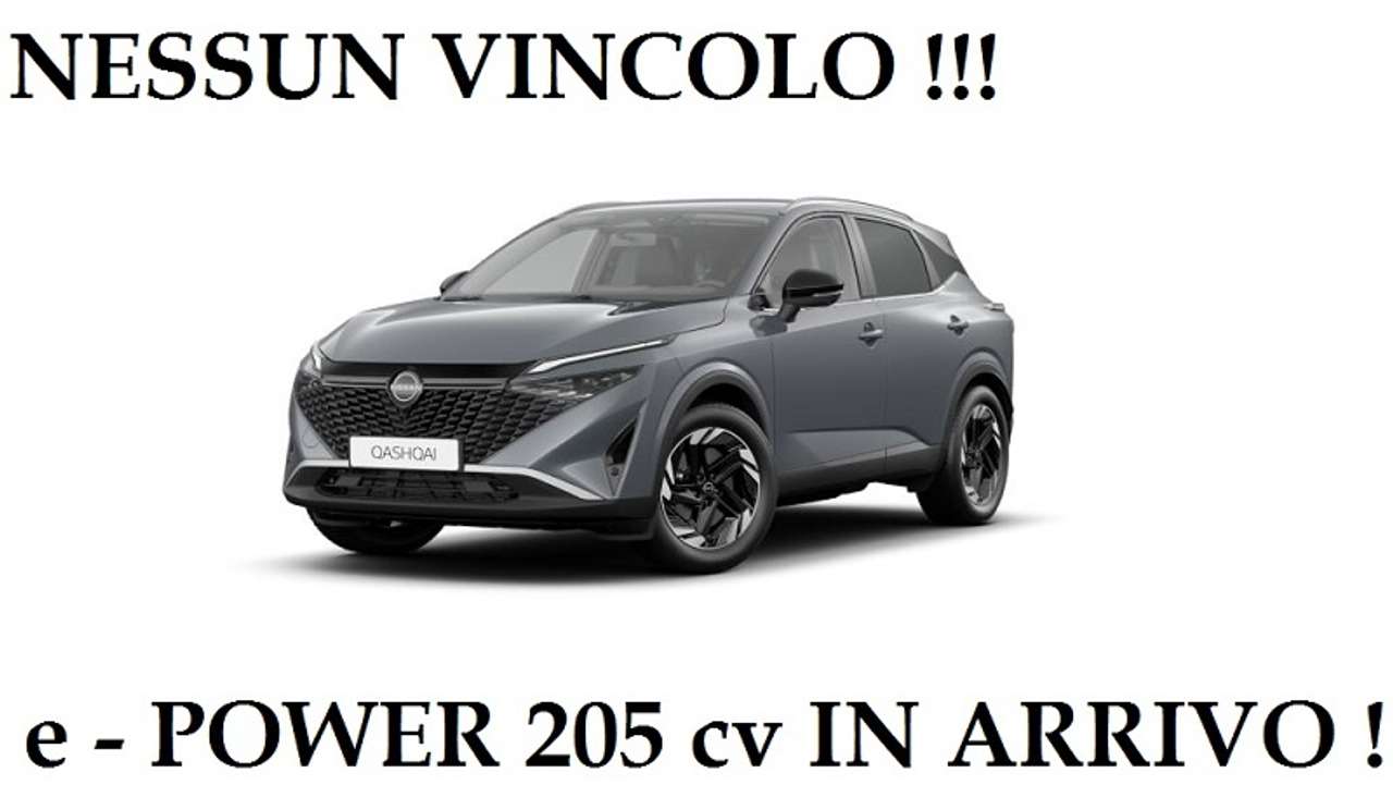 Nissan Qashqai Qashqai 1.5 e-power N-Connecta 205cv