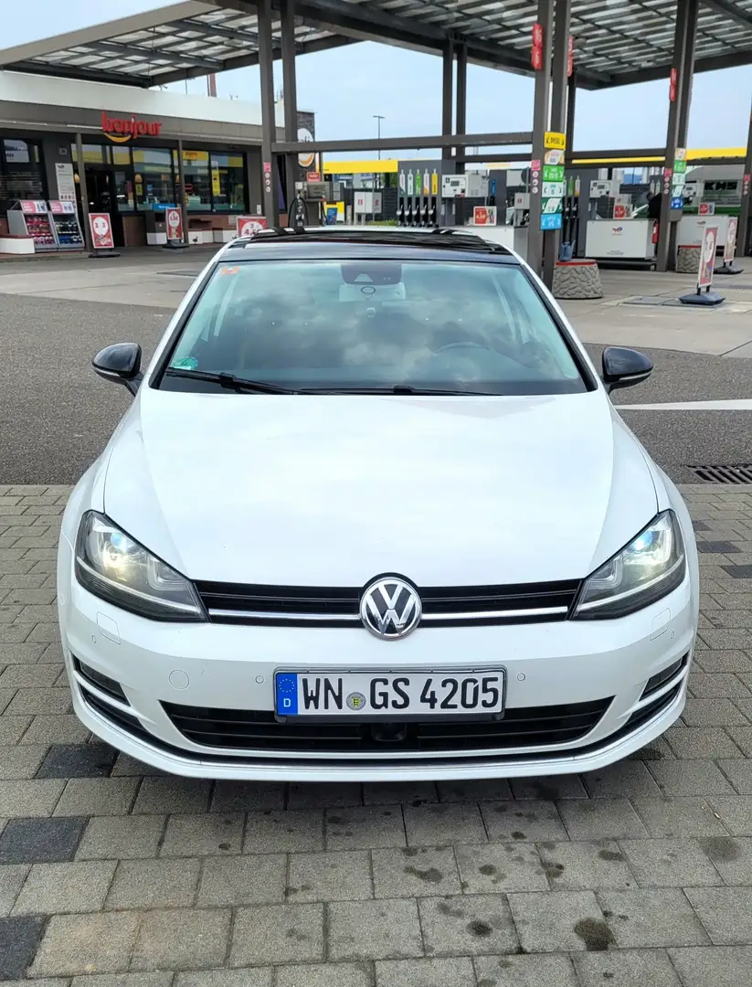 Volkswagen Golf Highline BMT Weiß - 1