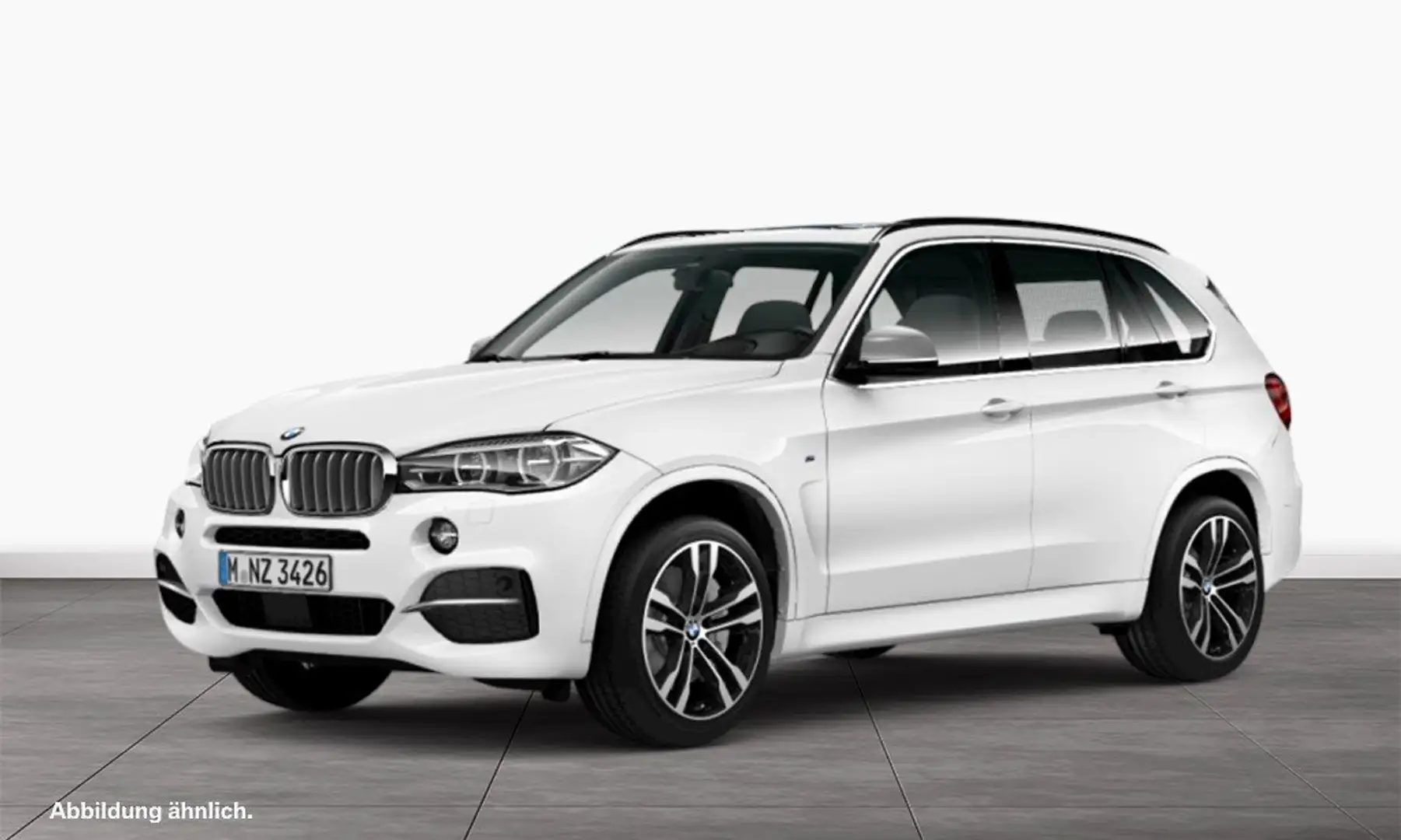 BMW X5 M 50d M SPORTPAKET Komfortsitze Leder PanoDach Weiß - 1