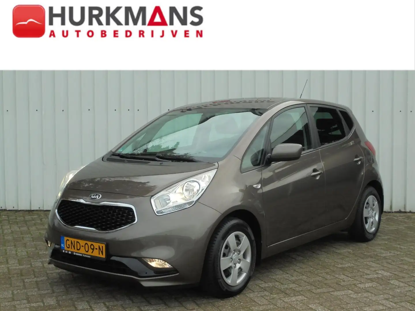 Kia Venga 1.6i AUTOMAAT HOGE INSTAP 63.847 KM ! TREKHAAK Brun - 1