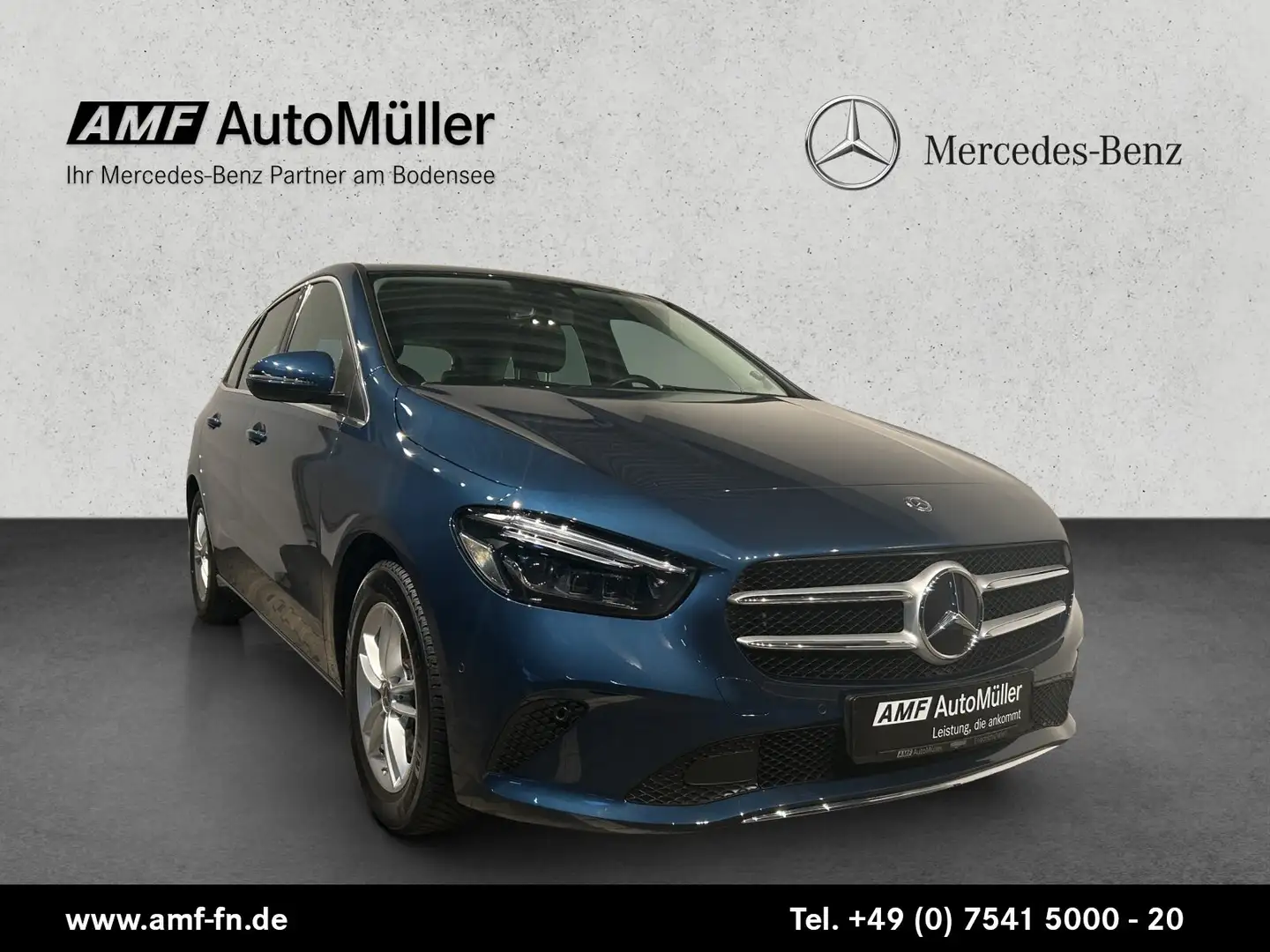 Mercedes-Benz B 200 B 200 PROGRESSIVE LED MBUX SHZ RFK EASY-PACK Bleu - 2