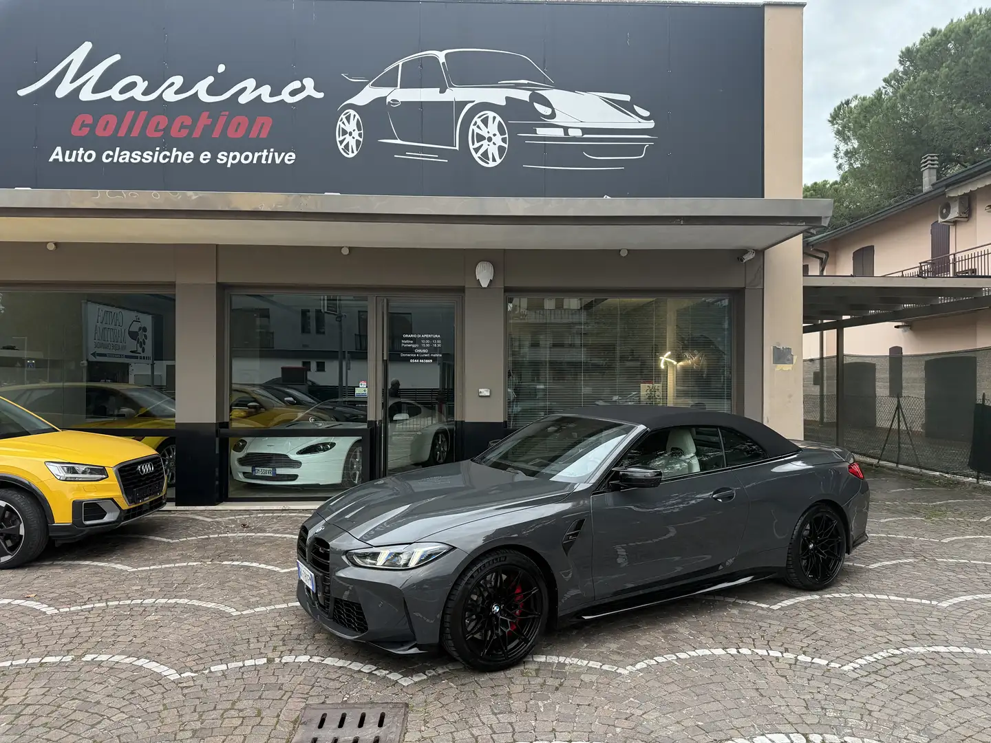 BMW M4 M4 Cabrio Cabrio 3.0 Competition M xdrive auto Gris - 1