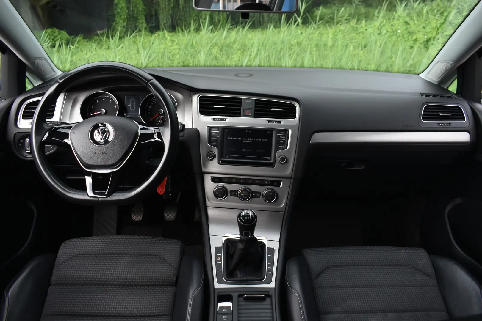 Volkswagen Golf Variant 1.4 TSI 125PK BUSINESS CONNECTED R-LINE LEDER/NAVI Bleu - 2