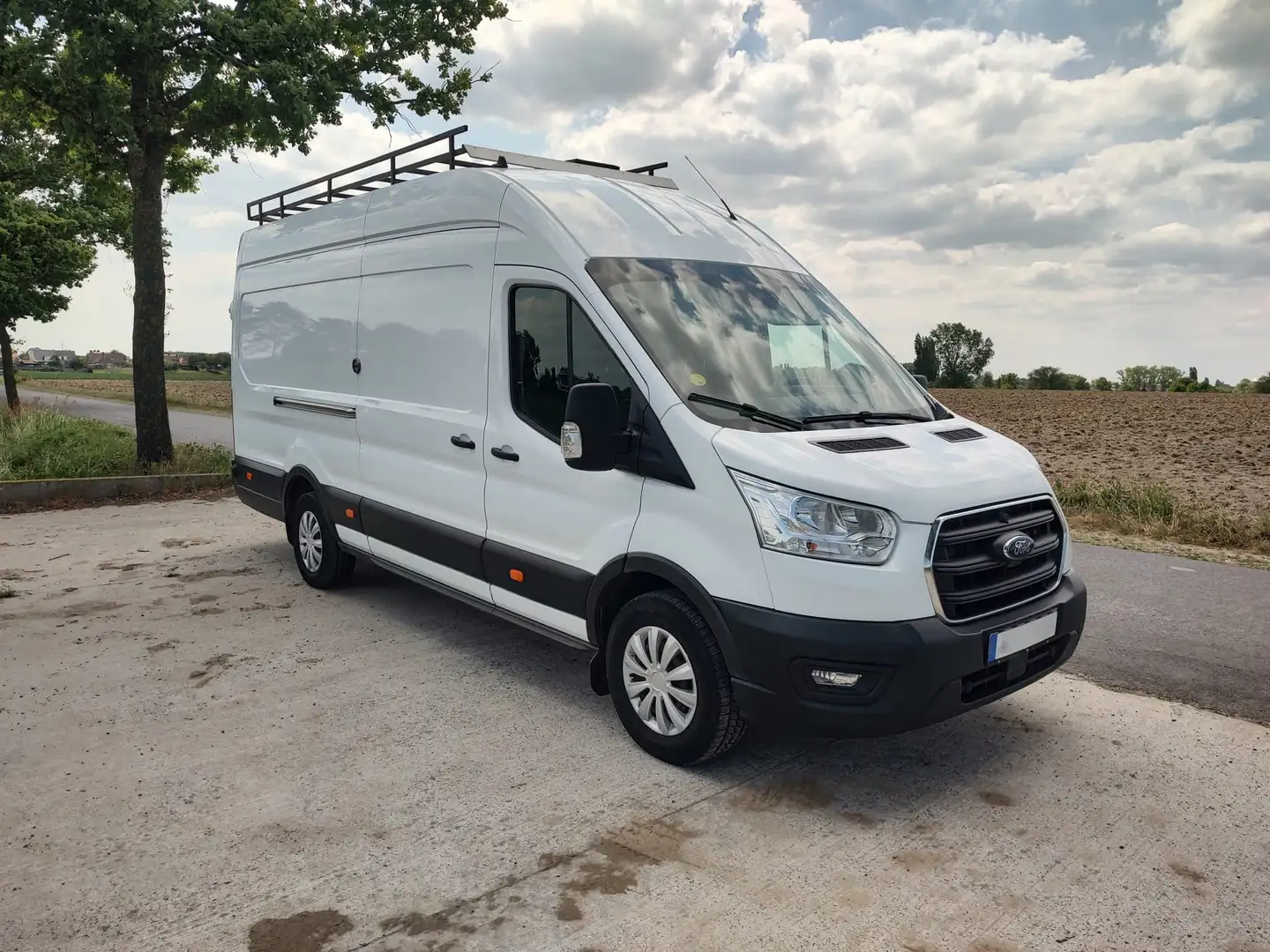 Ford Transit Bus 350 L4H3 2.0 EcoBlue Blanc - 2