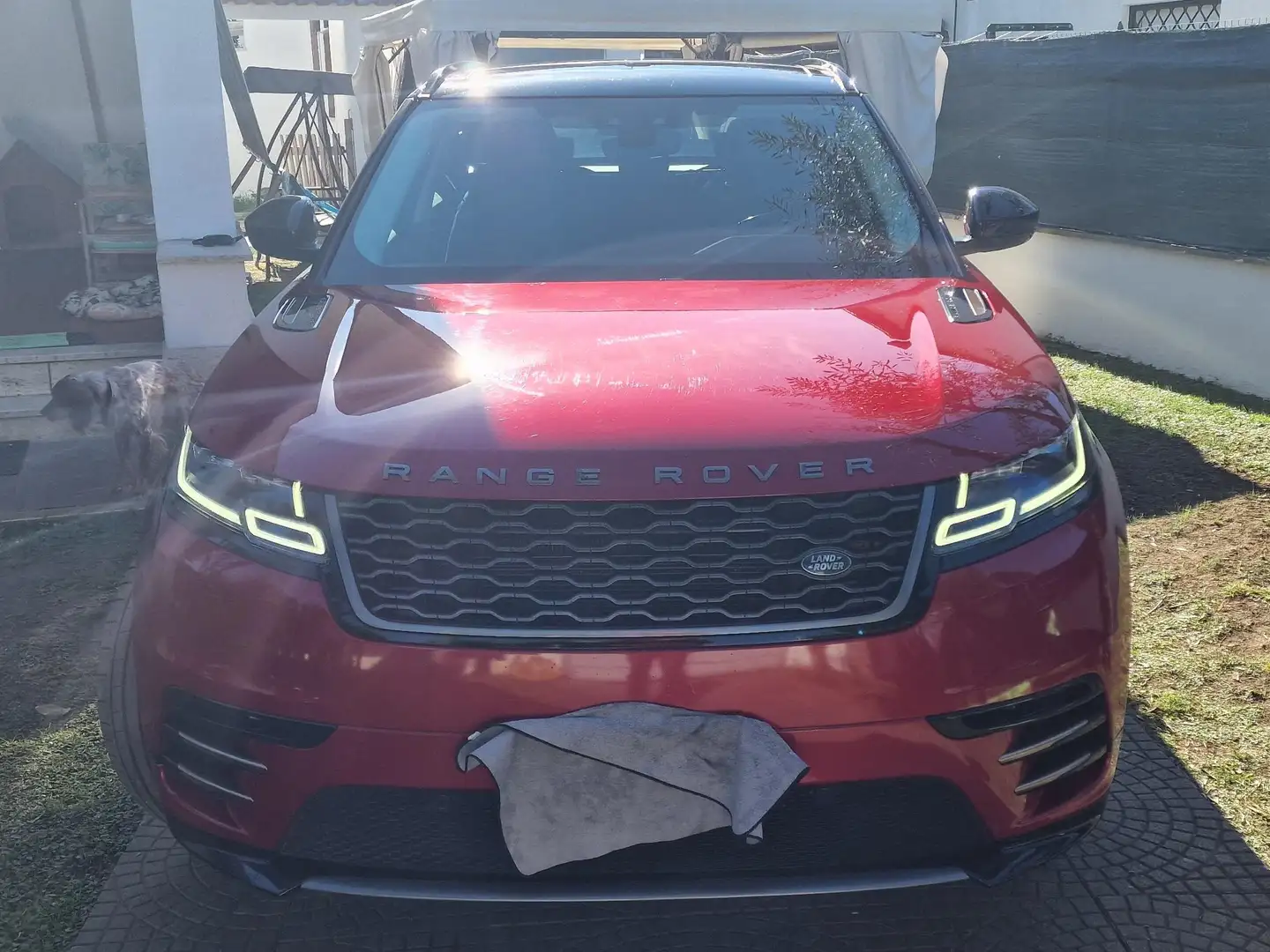 Land Rover Range Rover Velar Range Rover Velar 3.0d V6 R-Dynamic 300cv auto Piros - 1