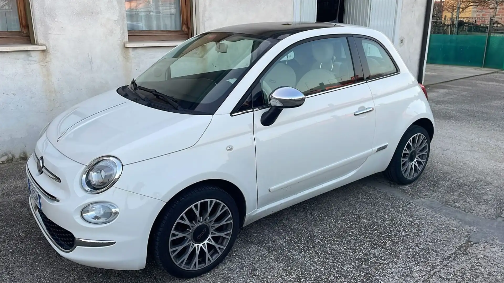 Fiat 500 500 III 2015 1.2 Lounge s Bianco - 2