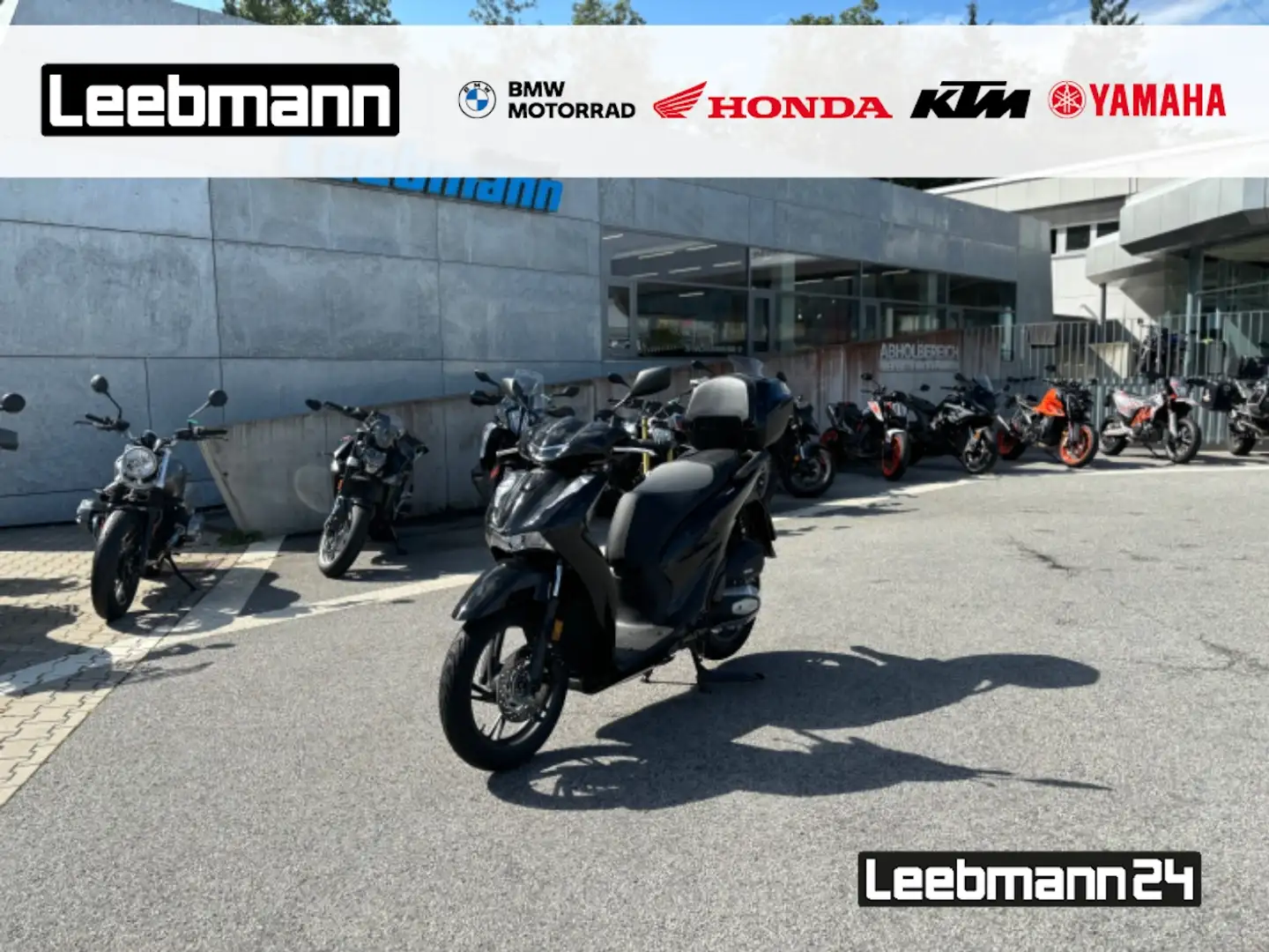 Honda SH 125 i inklusive Smart-Topcase 2025 Black - 1