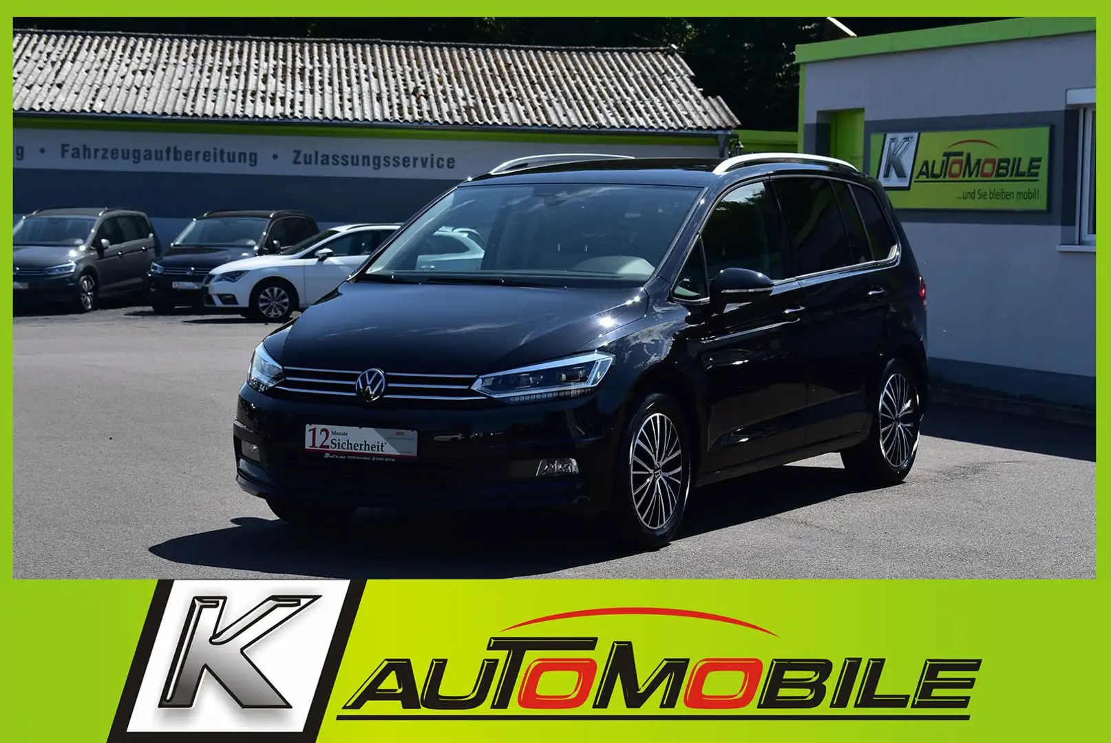 Volkswagen Touran 1,5 TSI IQ.LIGHT+ACC+Kamera+7-Sitzer+AHK Schwarz - 1