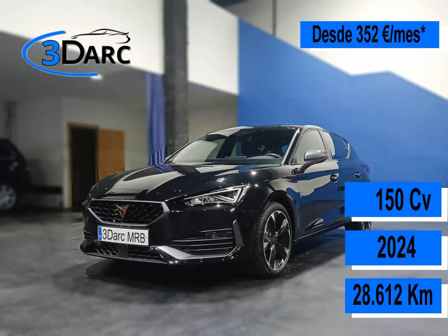 CUPRA Leon 1.5 eTSI 110 DSG Schwarz - 1