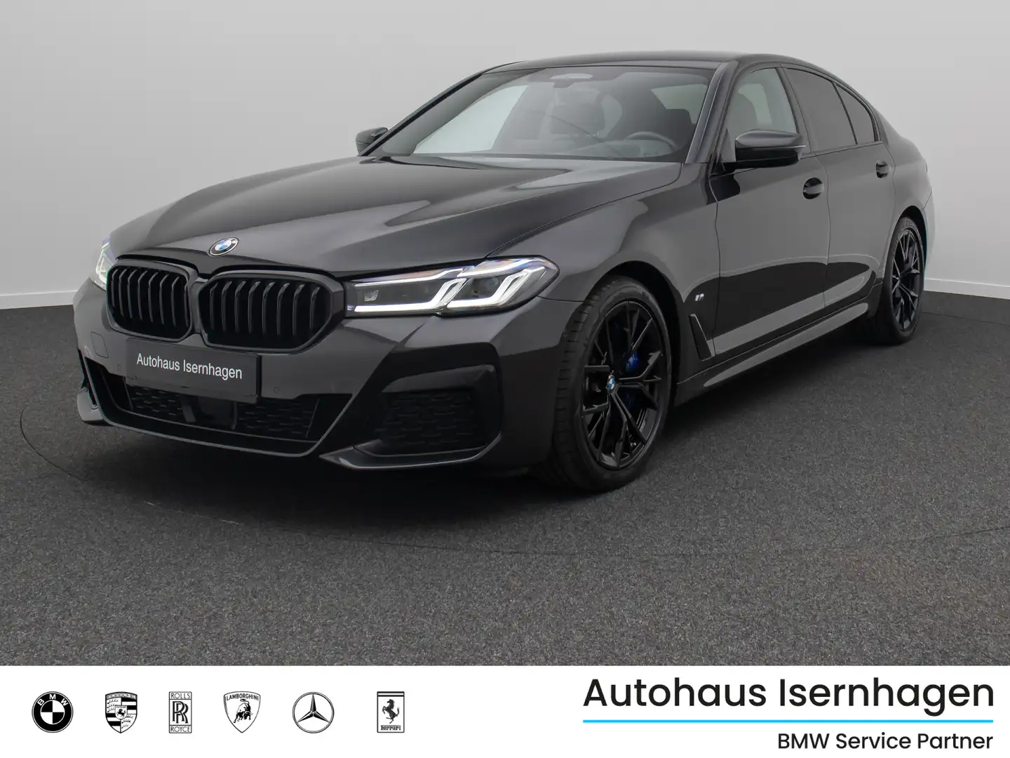 BMW 540 xD M Sport Laser Kamera HUD DAB HiFi Komfor Gris - 1