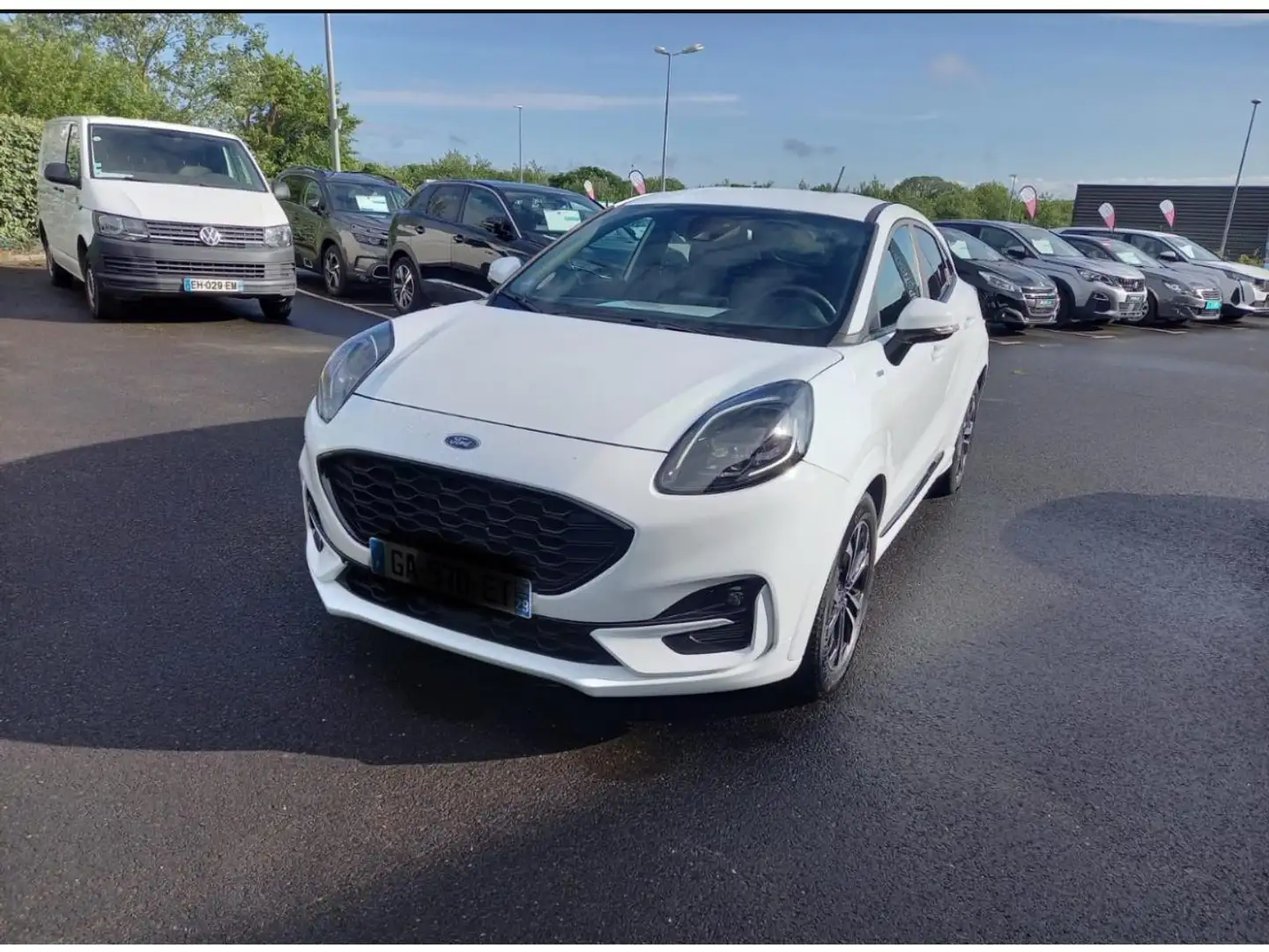 Ford Puma Puma 1.0 EcoBoost mHEV - 125 S\u0026S  II  ST Line Blanc - 2