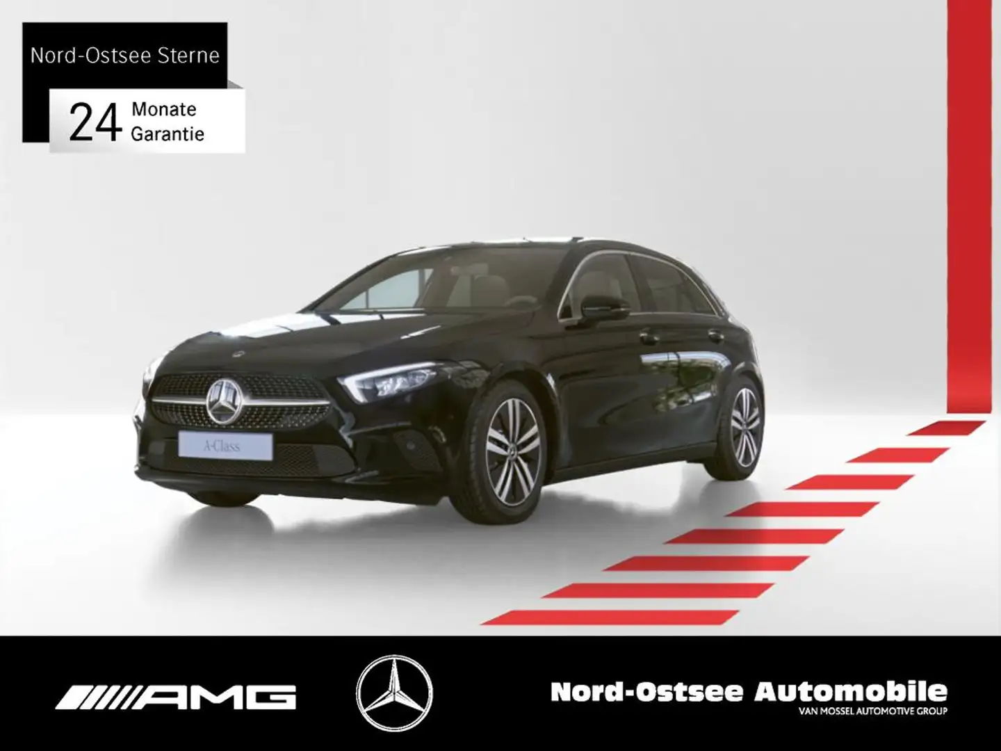 Mercedes-Benz A 180 d PROGRESSIVE KAMERA NAVI TEMPOMAT LED SHZ Noir - 1