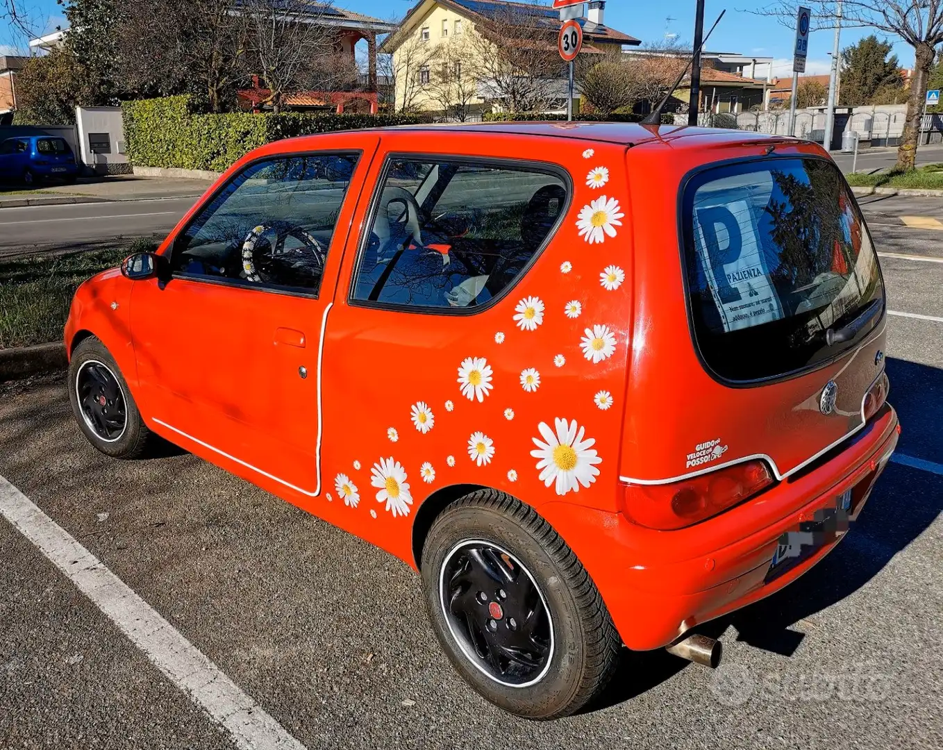Fiat 600 1.1 Active Rosso - 1