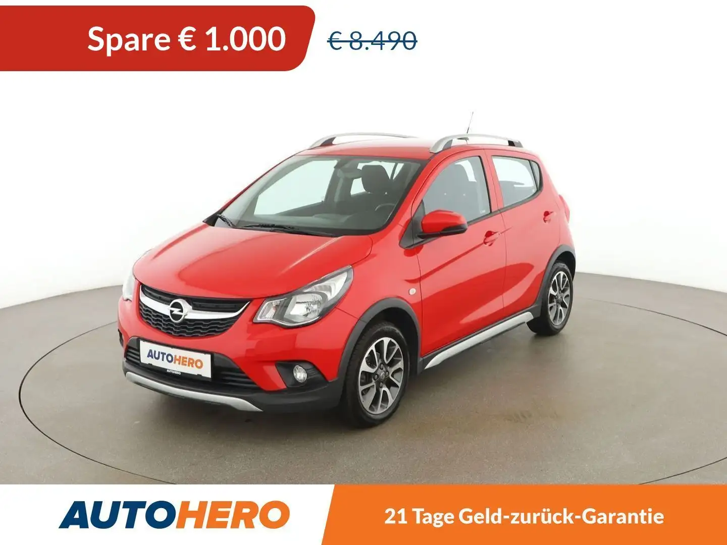 Opel Karl 1.0 Rocks *CARPLAY&AUTO*TEMPO* Rood - 1