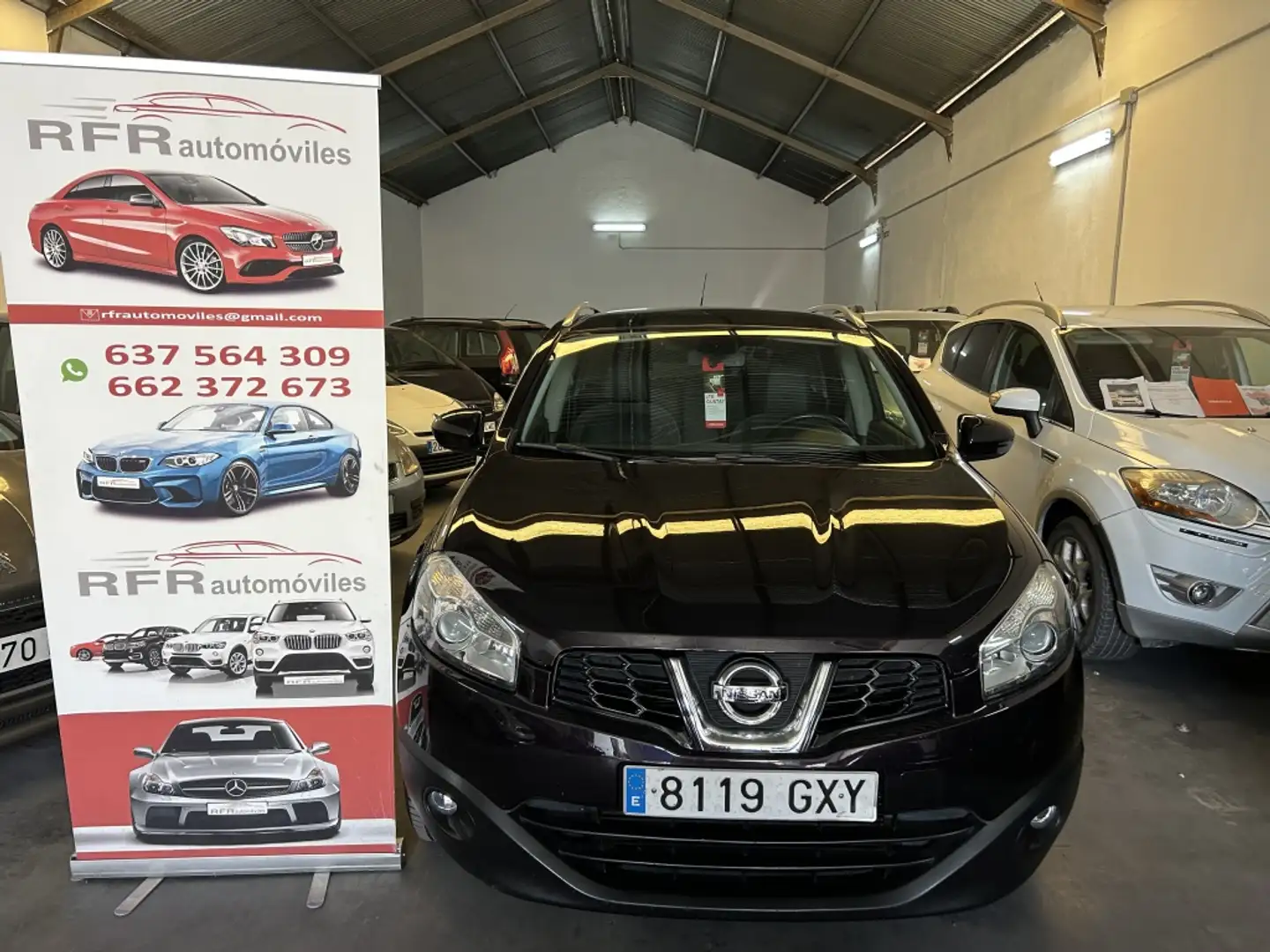 Nissan Qashqai 2.0dCi Tekna Premium 4x4 18´´ Burdeos - 2