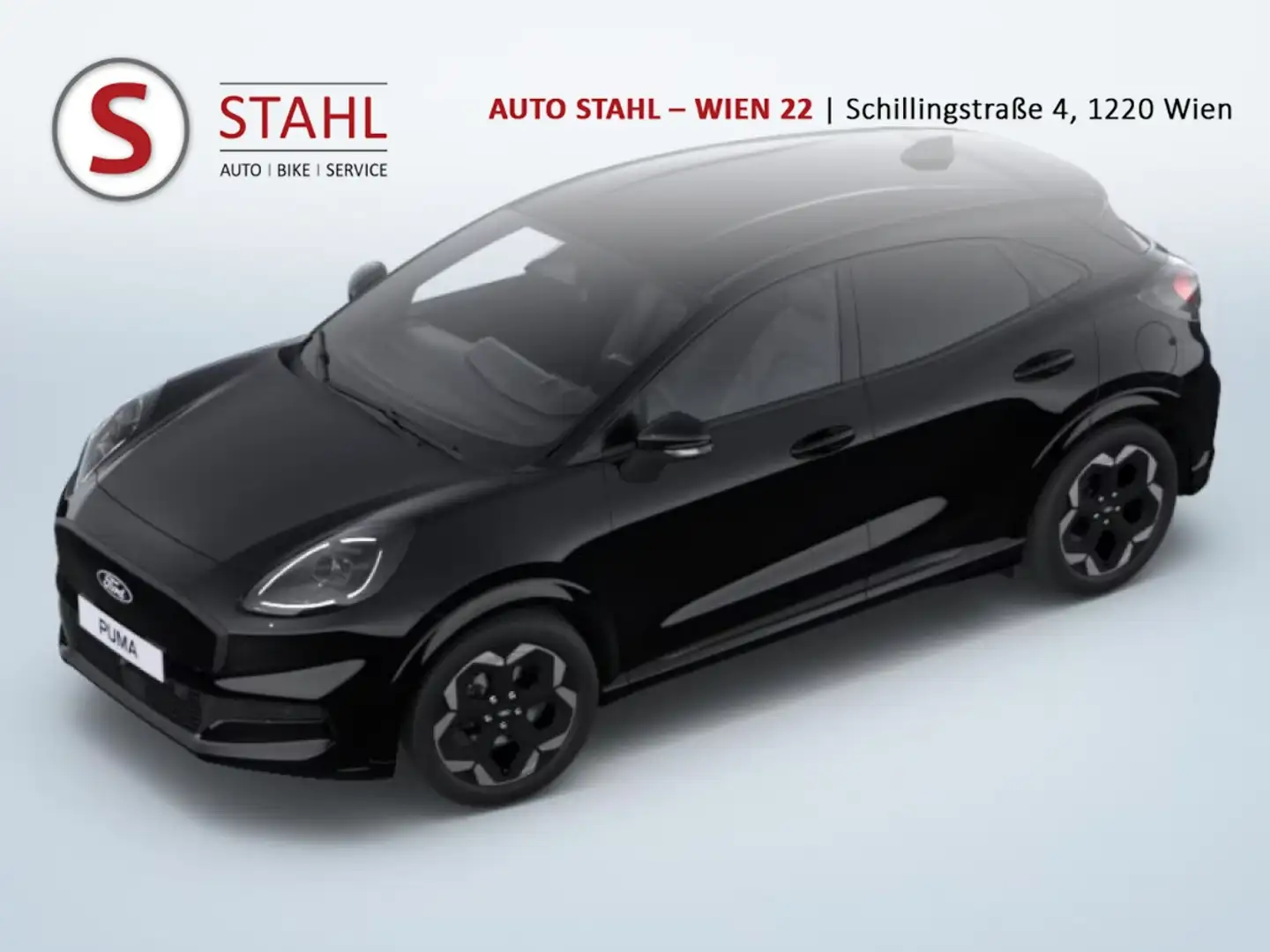 Ford Puma E-Gen 43kWh Premium Schwarz - 1