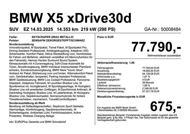 BMW X4 M40i AT Innovationsp. Sport Aut. Panorama RFT — photo 2