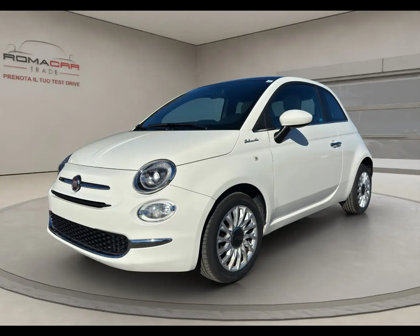 Fiat 500 (2015-2024) - 500 1.0 Hybrid Dolcevita Blanc - 2