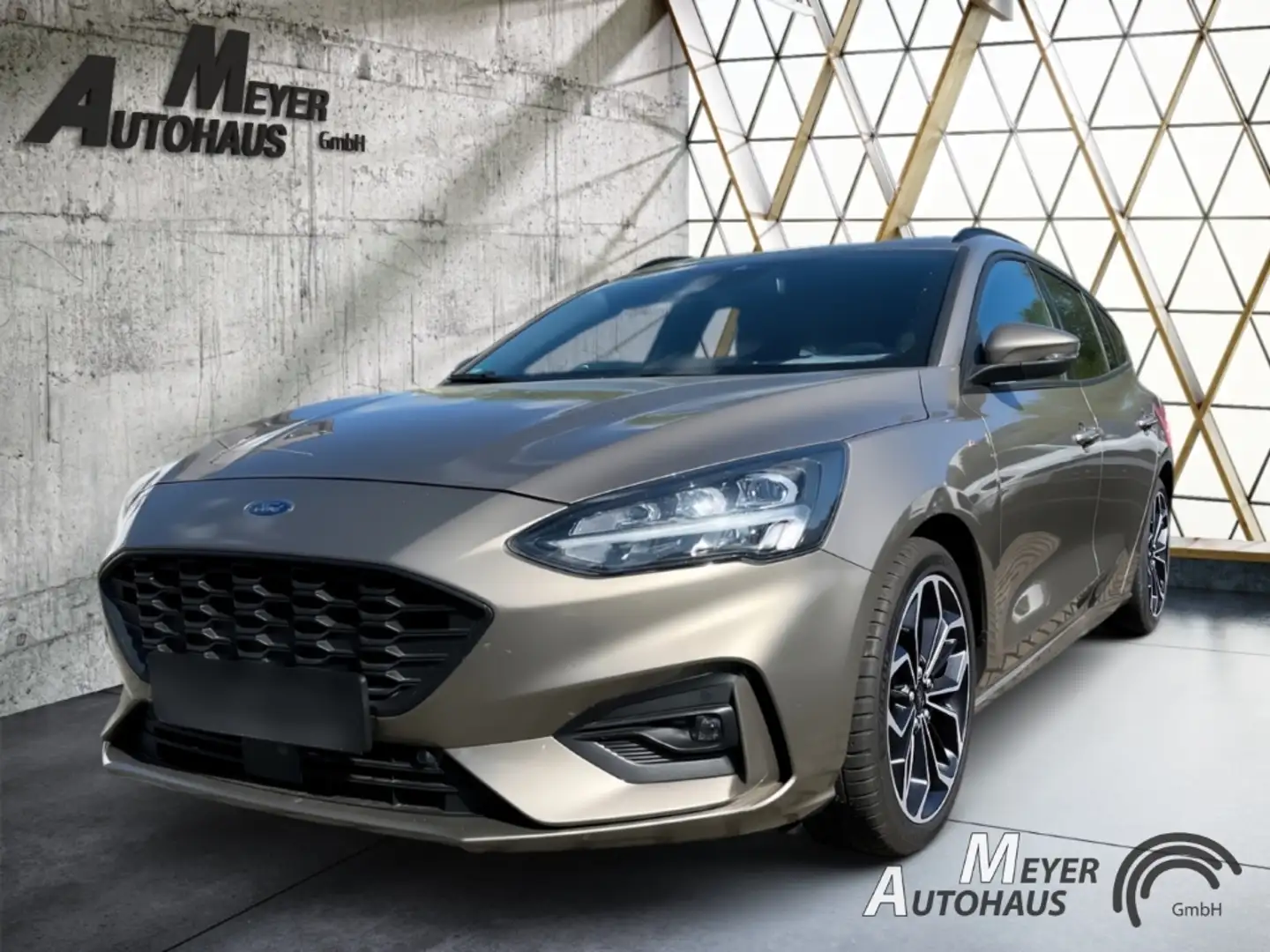 Ford Focus 1.5 EcoBoost Turnier ST-Line +Klima+Parksensoren Silber - 1