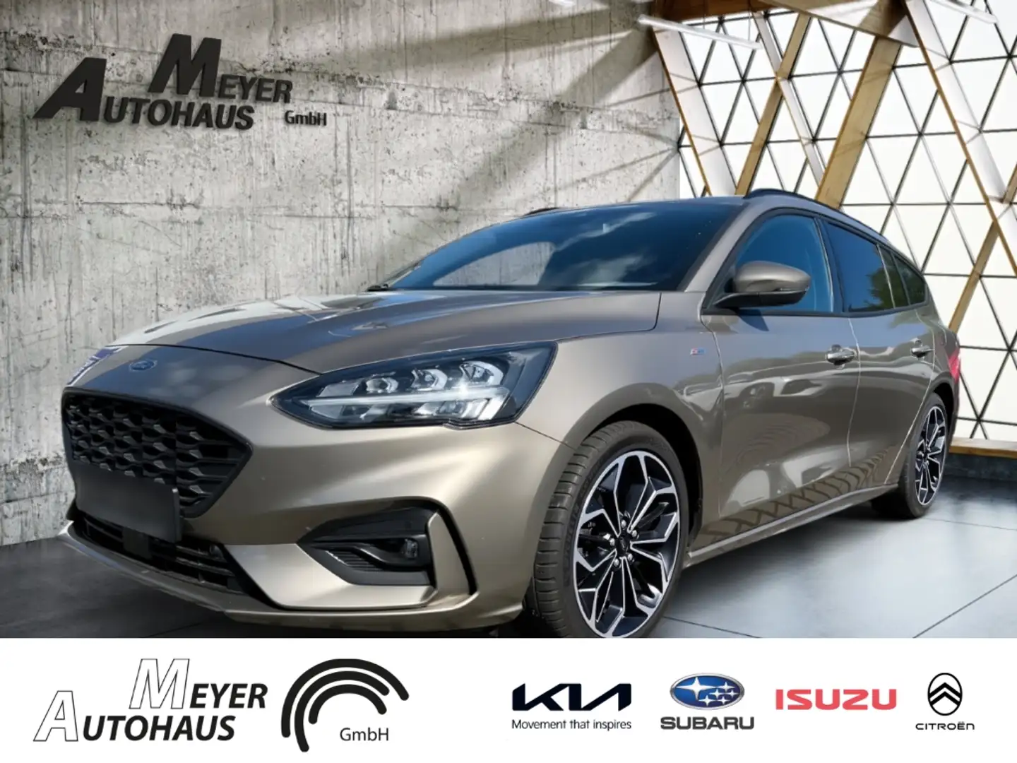 Ford Focus 1.5 EcoBoost Turnier ST-Line +Klima+Parksensoren Silber - 2