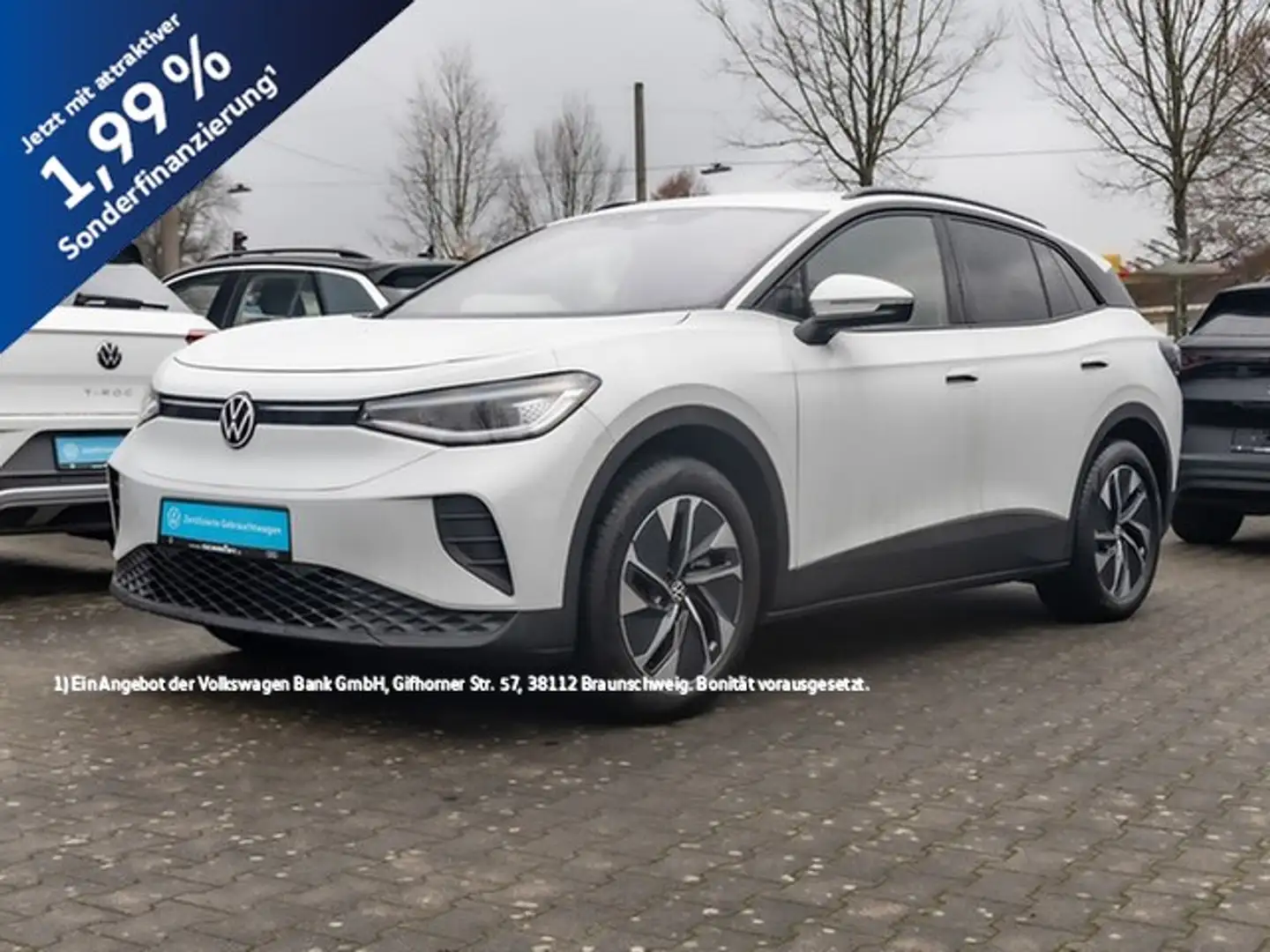 Volkswagen ID.4 Pro NaviPro Wärmep. SideAssist ACC 19Zoll IQ-Light Weiß - 1