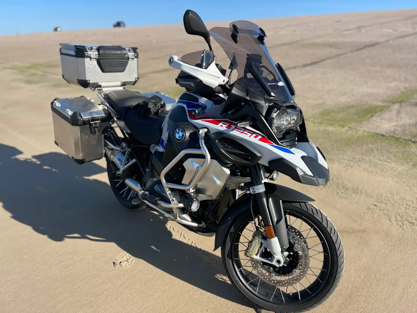 BMW R 1250 GS Adventure Blanc - 1
