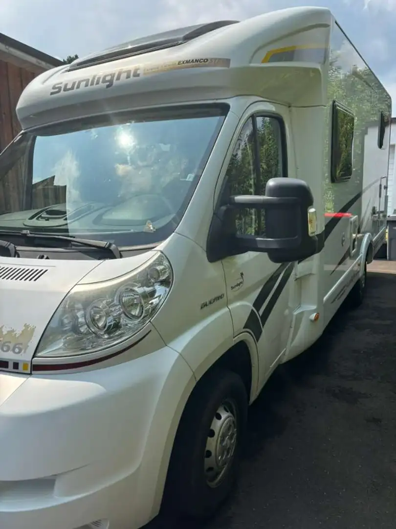 Fiat Ducato Sunlight T 66 Weiß - 1