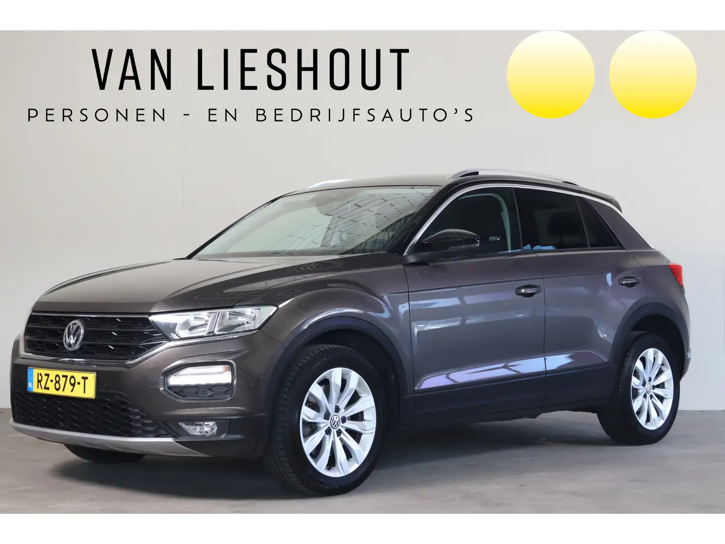 Volkswagen T-Roc 1.0 TSI Style NL-Auto!! Apple Car-Play I Camera Brun - 1