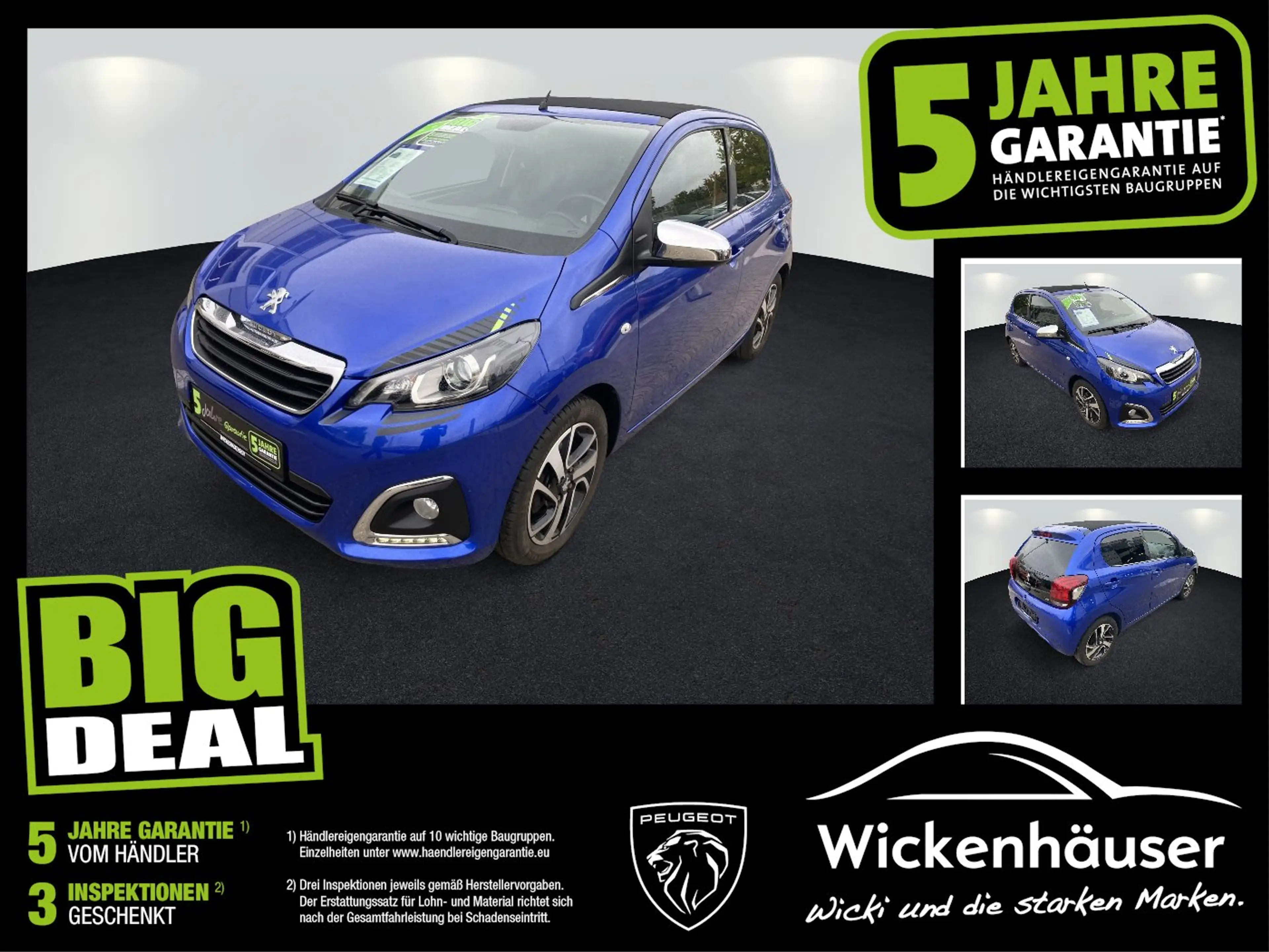 Peugeot 108 TOP! Collection SHZ+Faltdach+CarPlay+