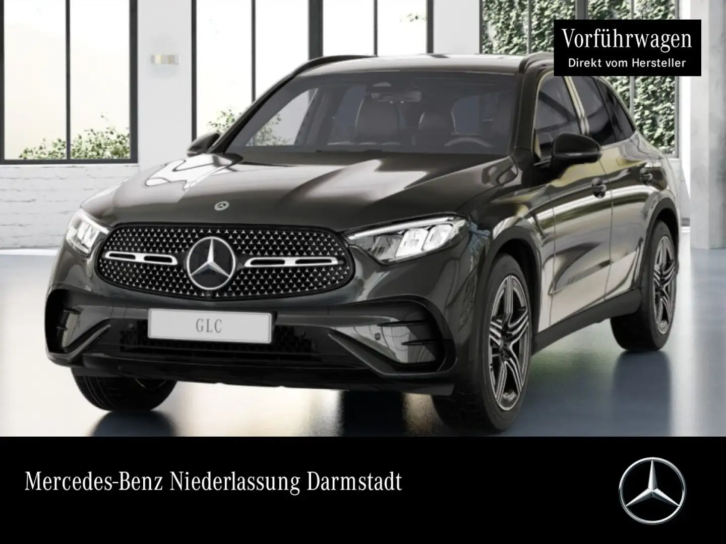 Mercedes-Benz GLC 220 d 4M AMG+NIGHT+360+AHK+LED+TOTW+KEYLESS+9G Grau - 1
