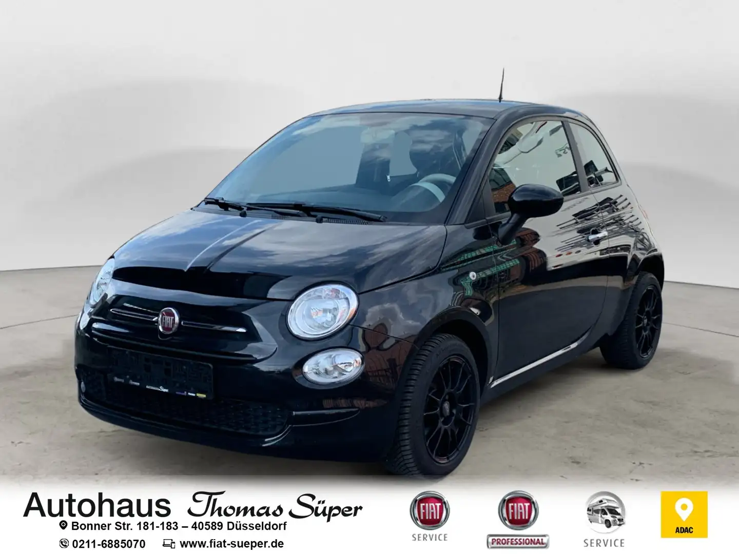 Fiat 500 Pop Star Automatik Allwetter auf 15" Black - 1
