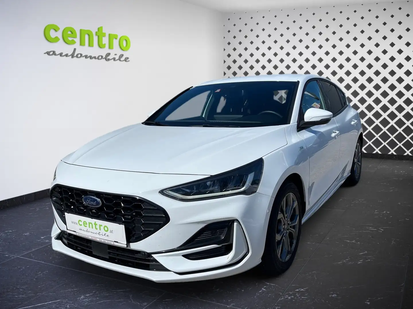 Ford Focus ST-Line Weiß - 1