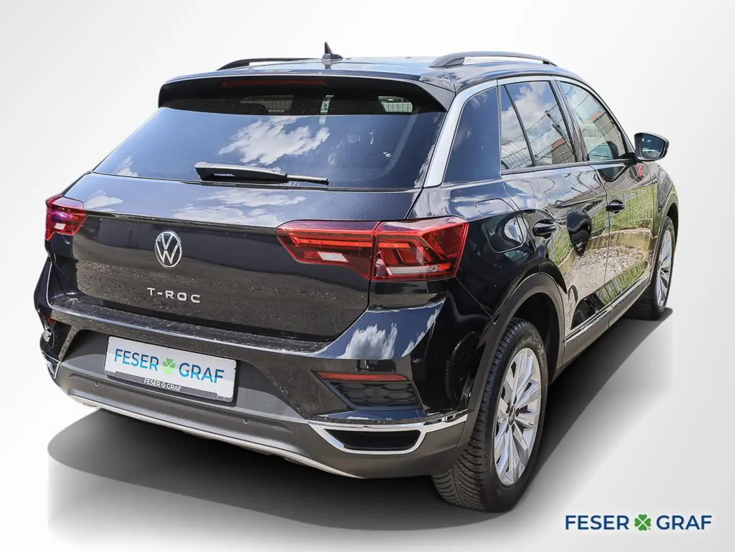 Volkswagen T-Roc 2.0 TDI DSG Sport LED Standh. ACC NAVI Schwarz - 2