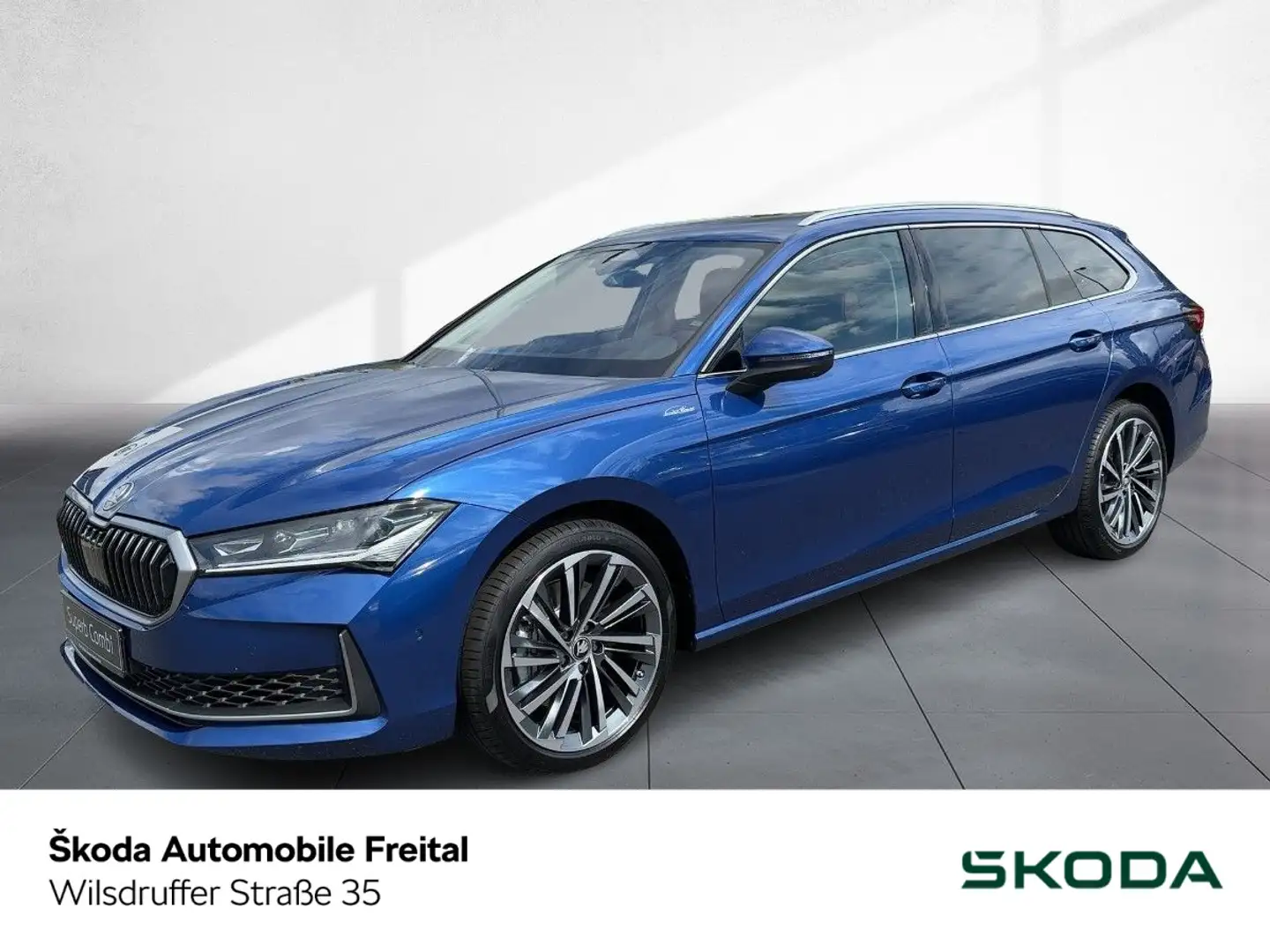 Skoda Superb Combi L&K 2,0 TSI DSG 4x4 PANO AHK STANDH Albastru - 1
