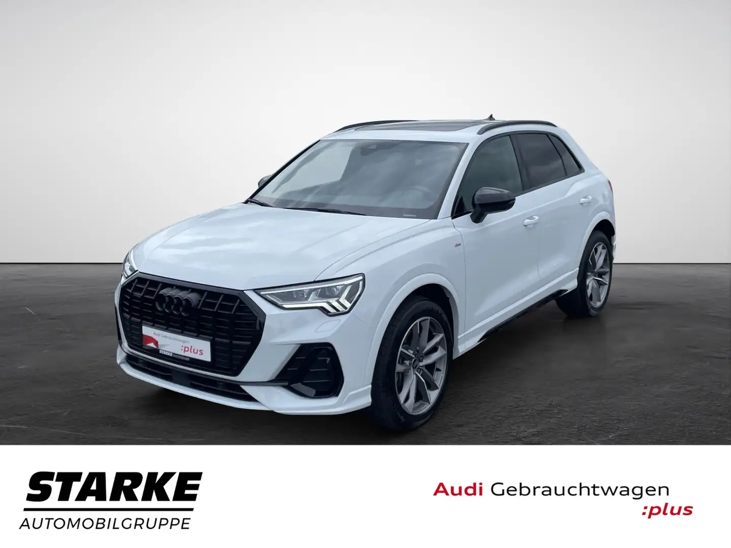 Audi Q3 40 TFSI S tronic quattro S line Weiß - 1