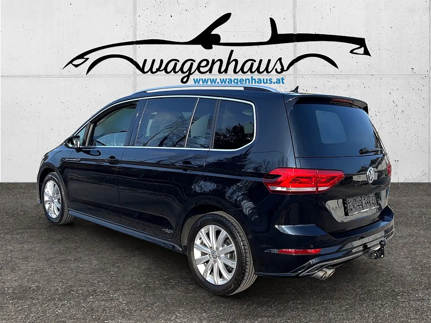 Volkswagen Touran Highline 2,0 TDI, R-Line, Voll Negru - 2