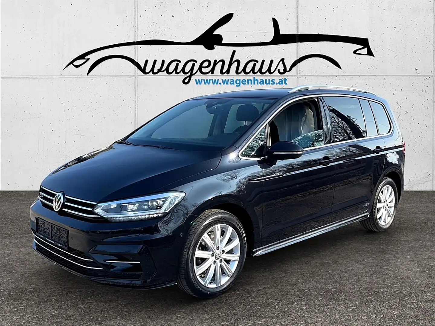 Volkswagen Touran Highline 2,0 TDI, R-Line, Voll Negru - 1