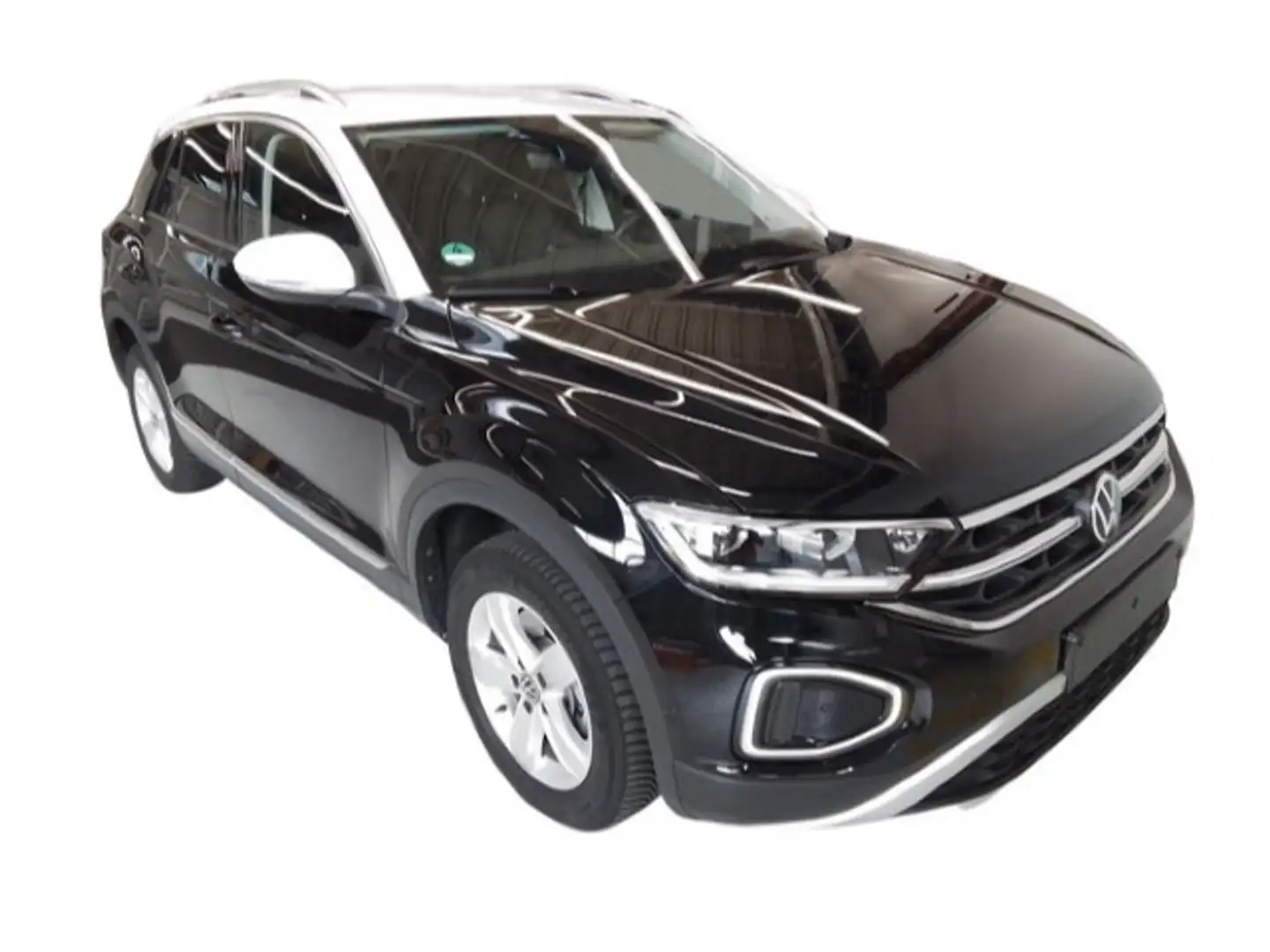 Volkswagen T-Roc 2.0 TDI DSG STYLE IQ.LIGHT LM19 AHK NAVI K Schwarz - 2