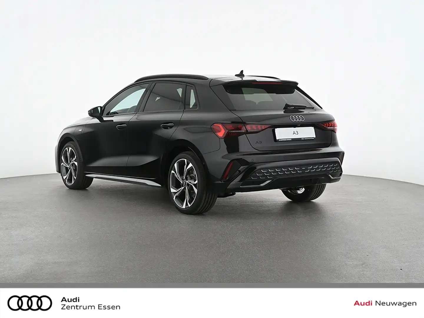 Audi A3 SPORTBACK 40 TFSI E S LINE MATRIX LED NAVI HuD Schwarz - 2