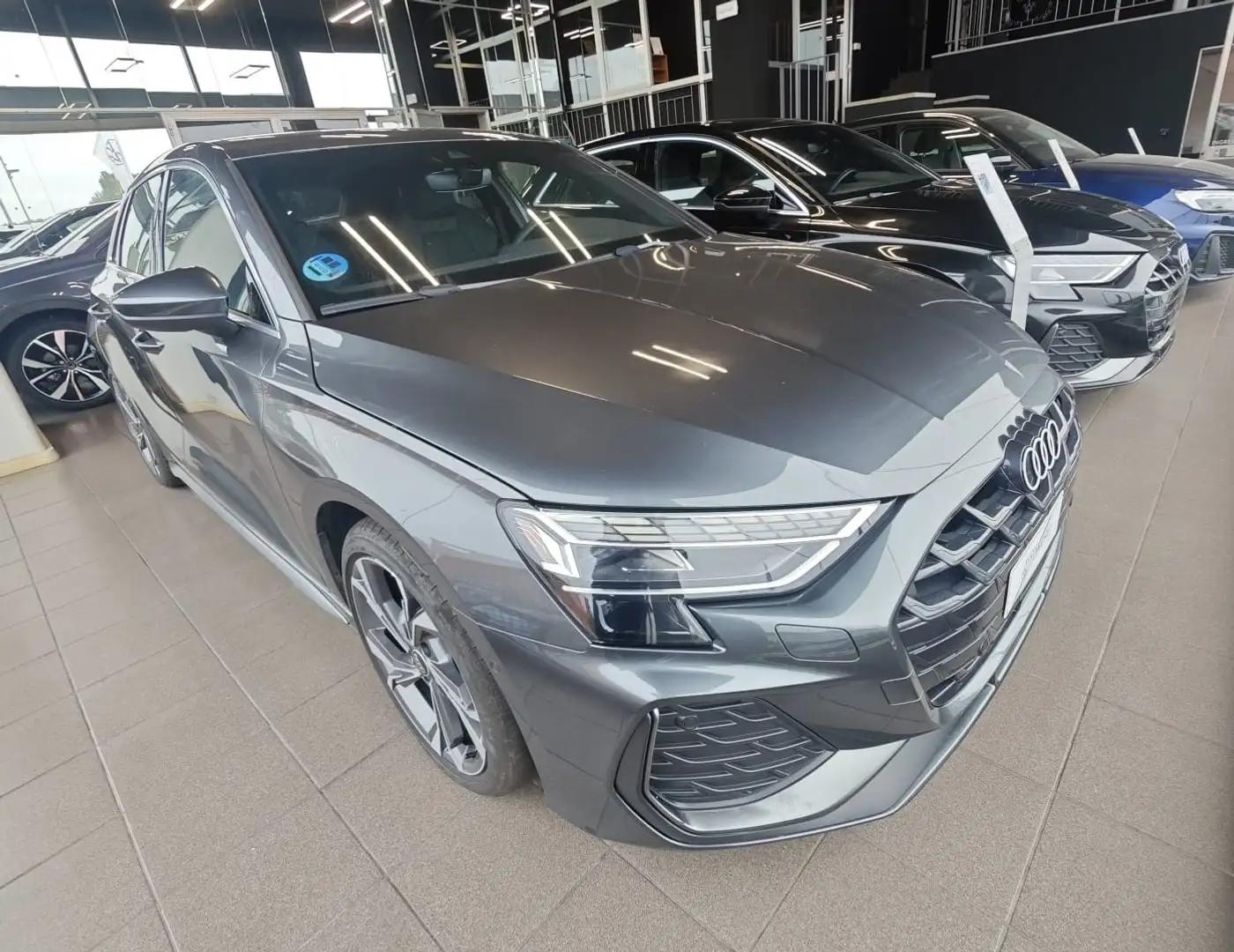 Audi A3 A3 Sportback 2.0 tdi S line edition 150cv s-tronic Gris - 2