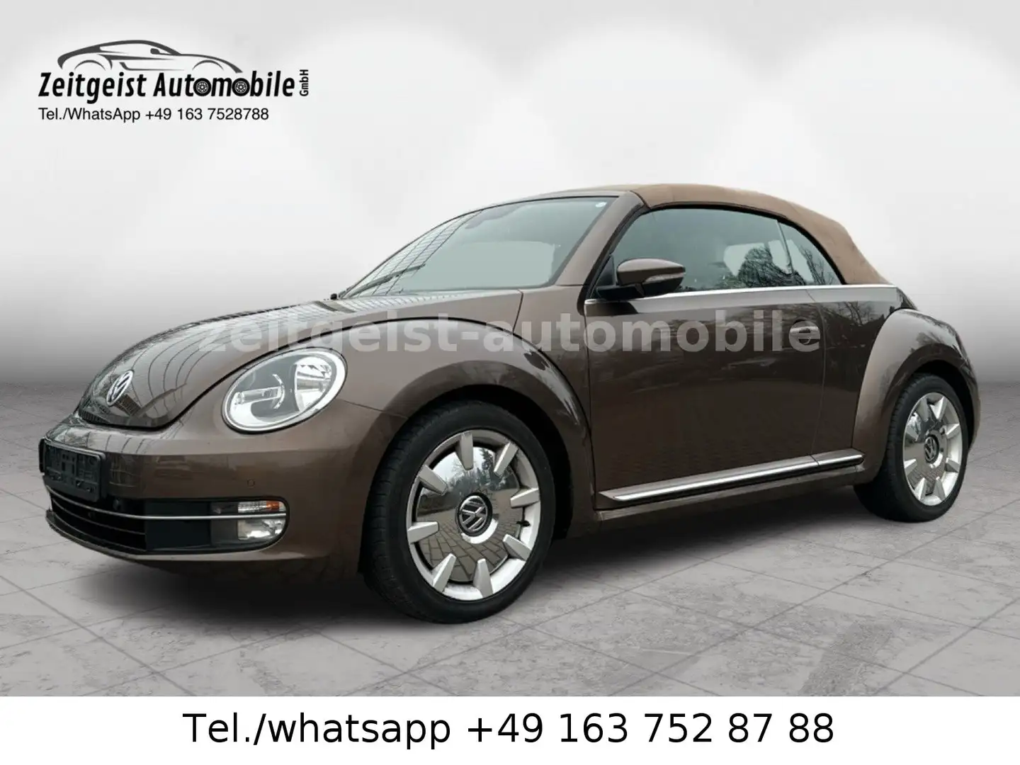 Volkswagen Beetle *LEDER*TÜV & SERVICE NEU* Braun - 1