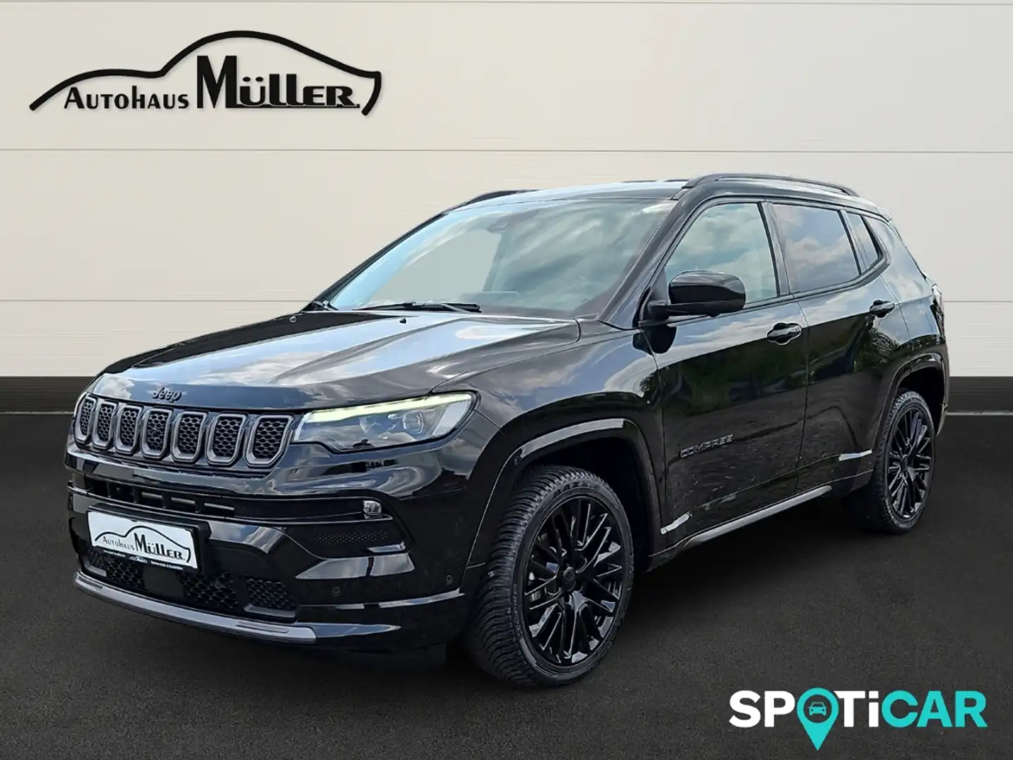 Jeep Compass S Mild-Hybrid FWD 1.5 MultiAir Mild Hybrid Navi LE Noir - 1