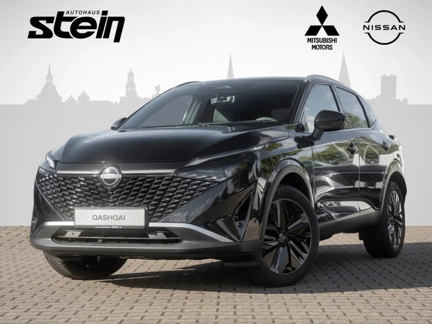 Nissan Qashqai Tekna e-Power Lenkradheizung Sitzheizung  el. Heck Schwarz - 1