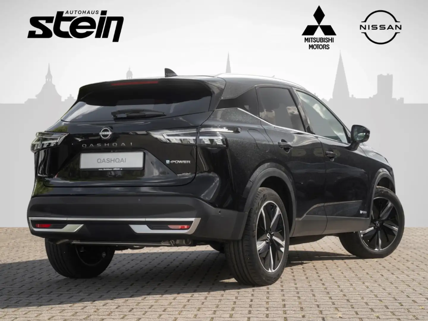 Nissan Qashqai Tekna e-Power Lenkradheizung Sitzheizung  el. Heck Schwarz - 2
